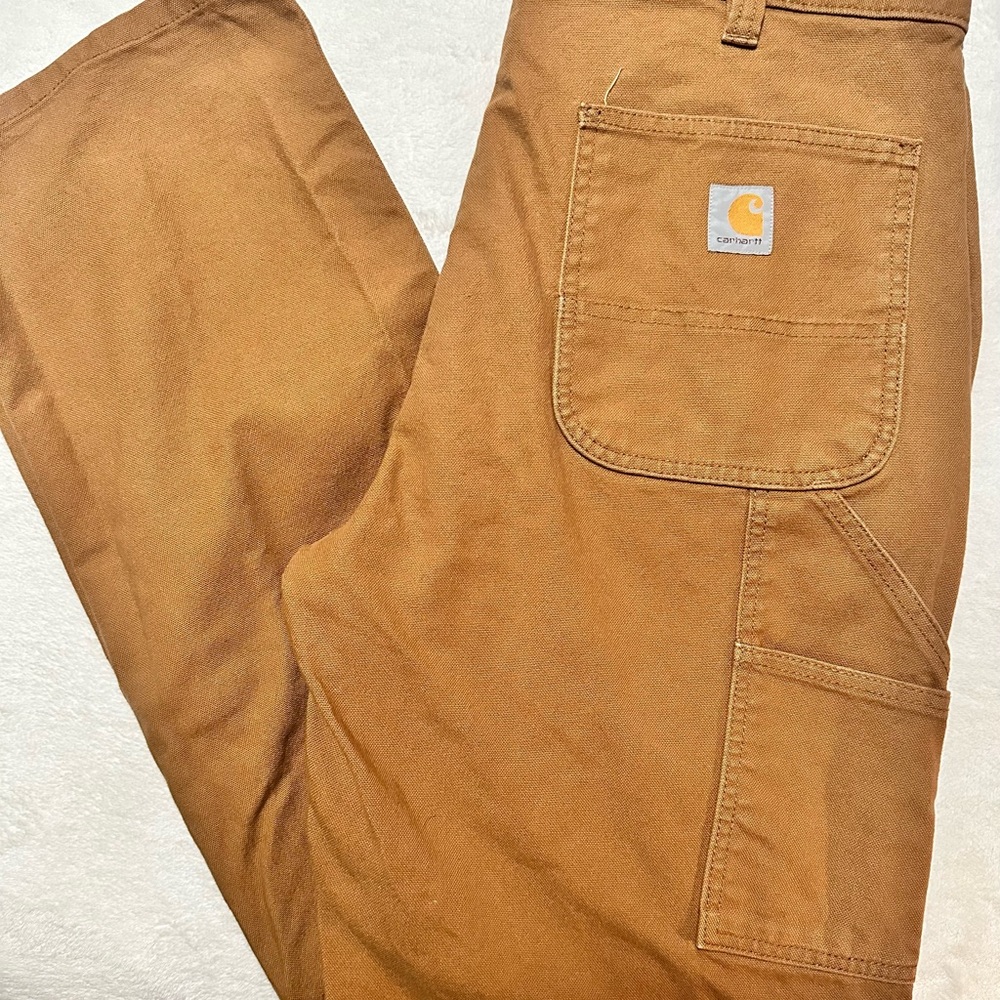 Carhartt Men's Brown Cargo Pants, 36x34